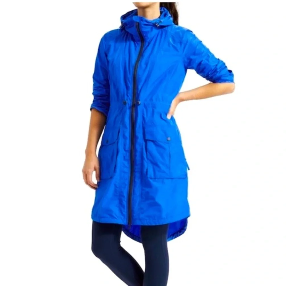 💙Athleta City Slicker Rain/Trench Coat Jacket💙 - Picture 8 of 10